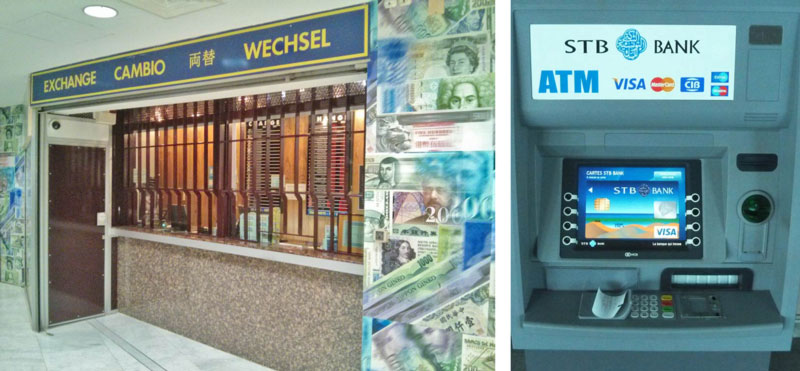 exchange office VS ATM